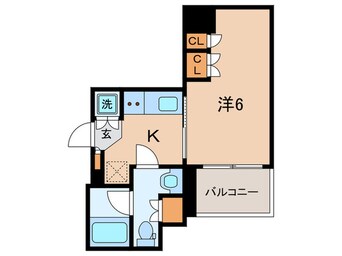間取図 グラントゥルース巣鴨(304)