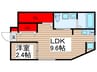 VAU house東千葉 1LDKの間取り