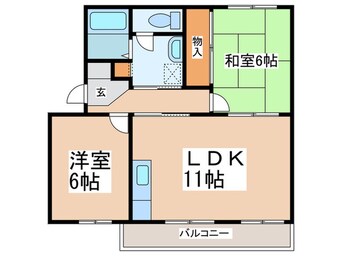 間取図 ポプラヶ丘コープ５号棟