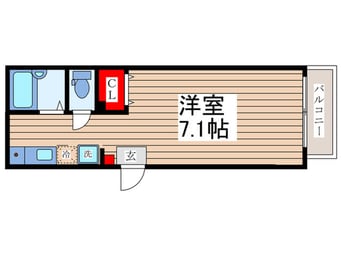間取図 カルミア一之江