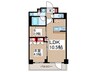 クレストコート錦糸町 1LDK+Sの間取り