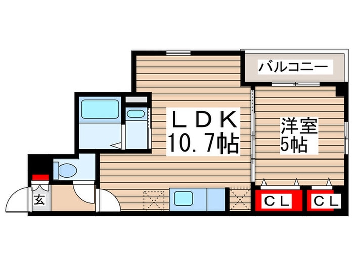 間取り図 クレスト・ソナ
