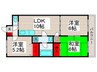 Ｊ・Ｓ、ＴＥＲＲＡＣＥ 3LDKの間取り