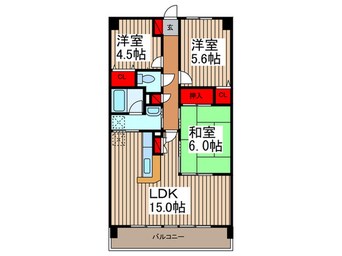 間取図 エテルノ豊春