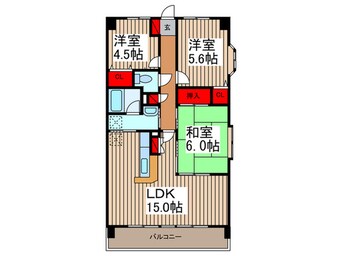 間取図 エテルノ豊春