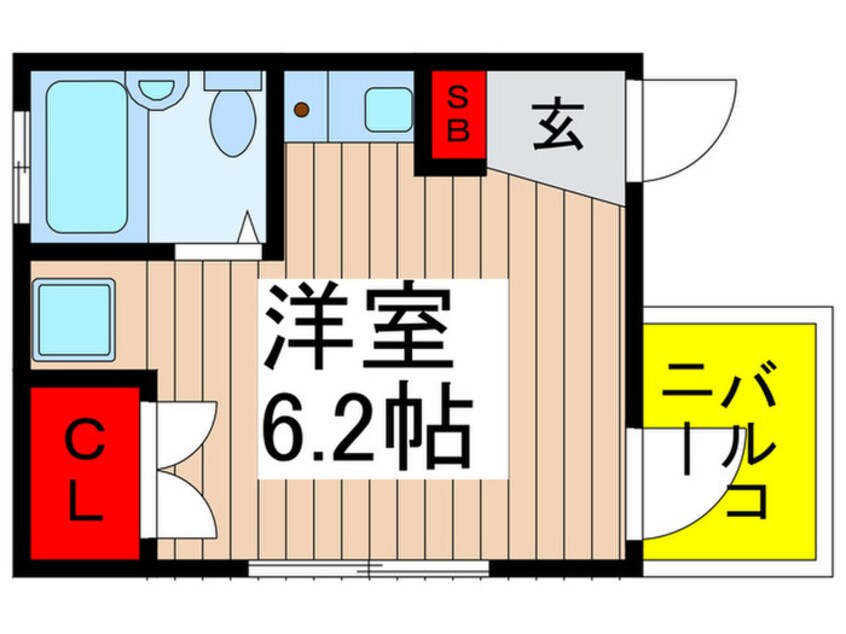 間取図 サイドプレイス清瀬