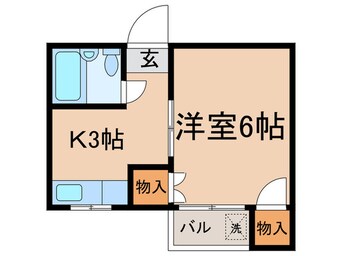 間取図 ホワイトコ－トＫＡＹＡ