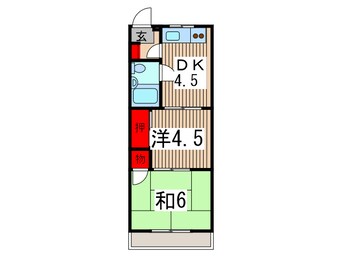 間取図 扇マンション