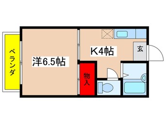 間取図 飯島コ－ポ