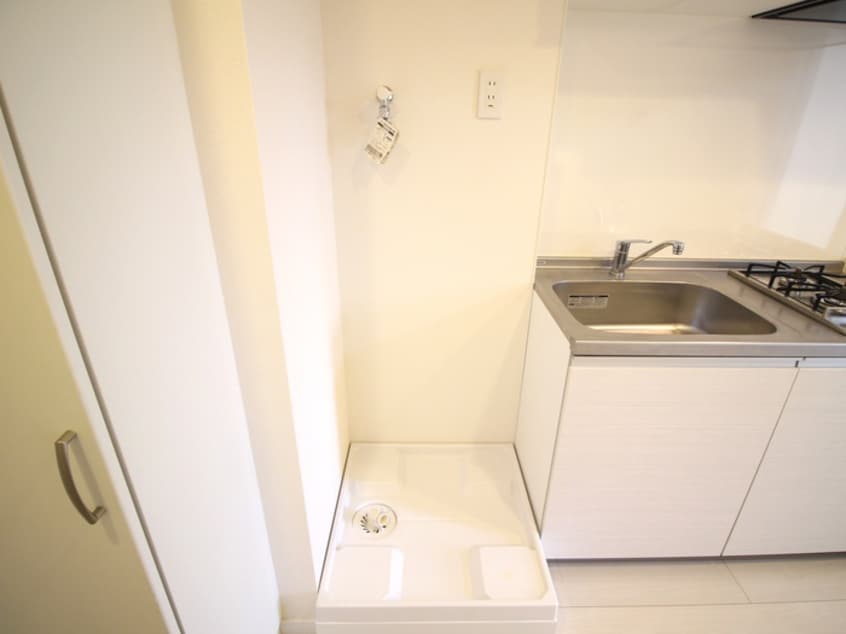 洗濯機置場 ホワイトヴィラ碑文谷