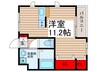 ベルメゾン小金原 1Rの間取り