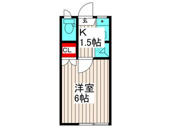 間取図 高田荘