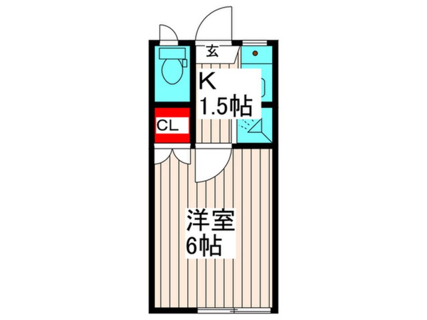 間取図 高田荘