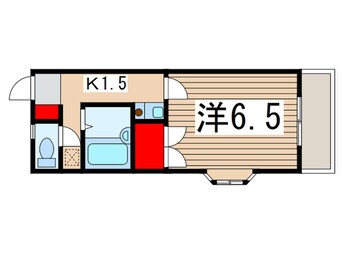 間取図 メゾンド－ル若狭Ａ棟