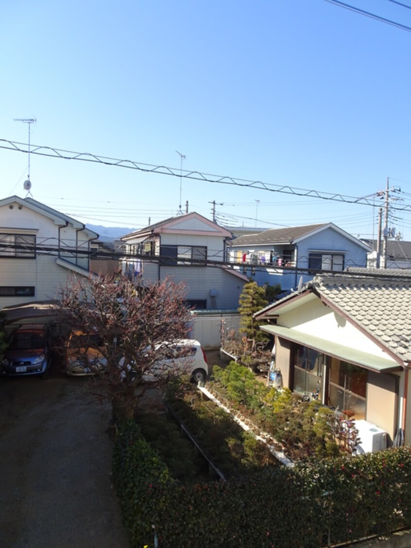 室内からの展望 ベルディ青山