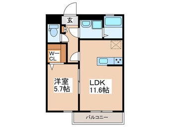 間取図 メゾン　ラ・セーヌ