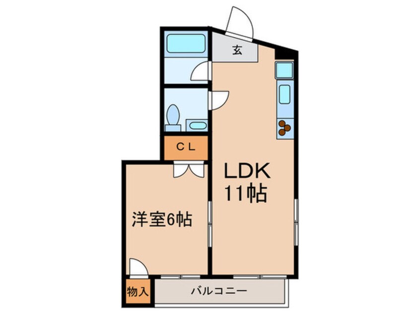 間取図 パークステイツ石神井