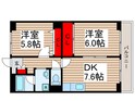 ヤツキマンションの間取図