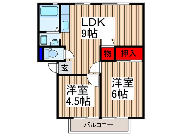 間取り図 アーバン東雲Ａ