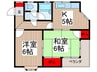 アネックス１０ 2Kの間取り