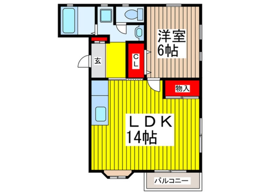 間取図 ＰＩＮＥ  ＭＡＮＳＩ０Ｎ