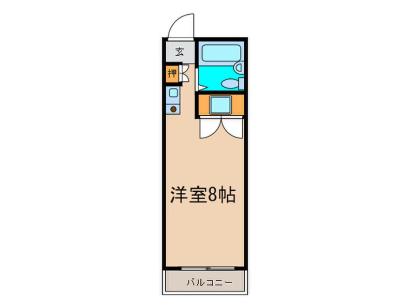 間取図 ホワイトシャイン(203)