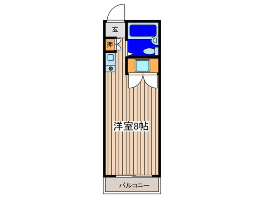 間取図 ホワイトシャイン(203)