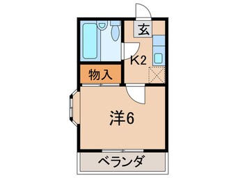 間取図 サンハイムＴＫ