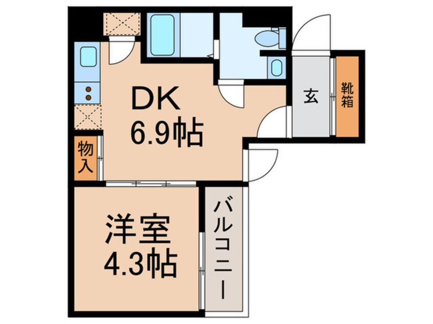 間取図 ビバリーホームズ石神井台