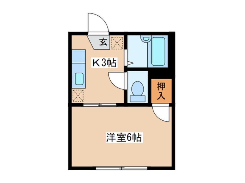 間取図 サリジェ