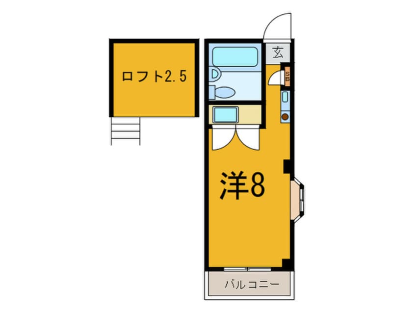 間取図 ホワイトシャイン(3F)