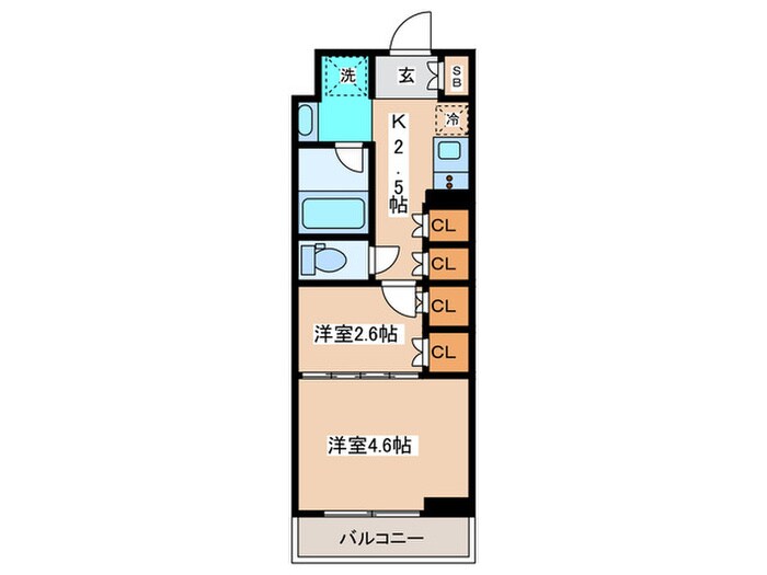 間取り図 セジョリ高井戸