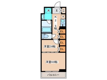 間取図 セジョリ高井戸