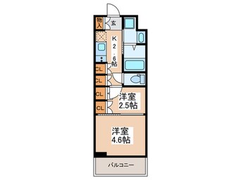 間取図 セジョリ高井戸