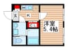 Ｎクレール 1Kの間取り