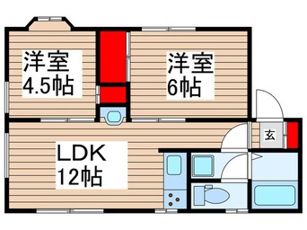 間取図 マインドハイム