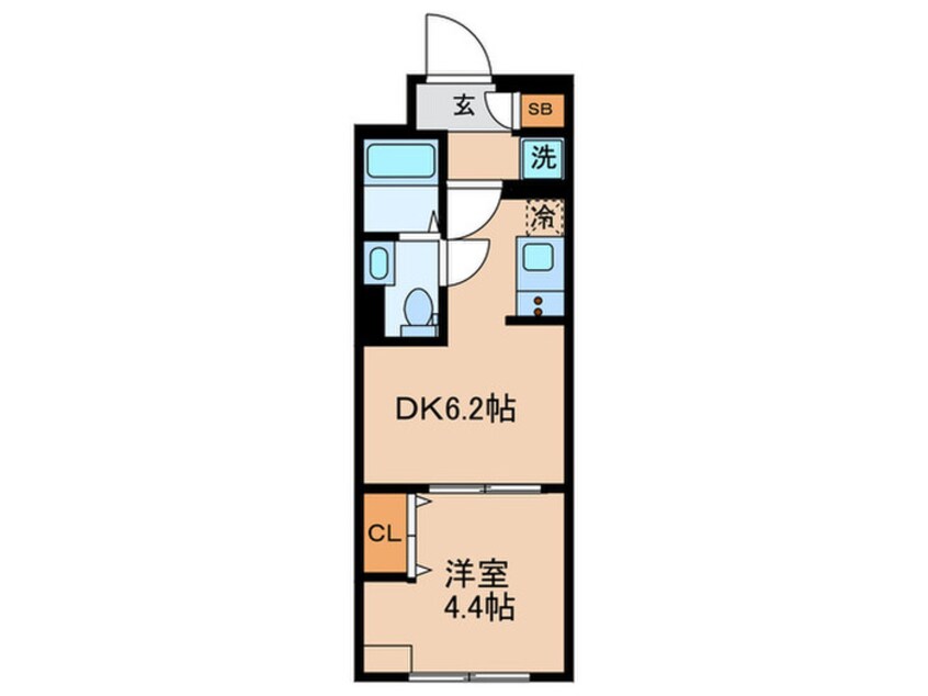 間取図 コンポジット千駄木ヒルトップ