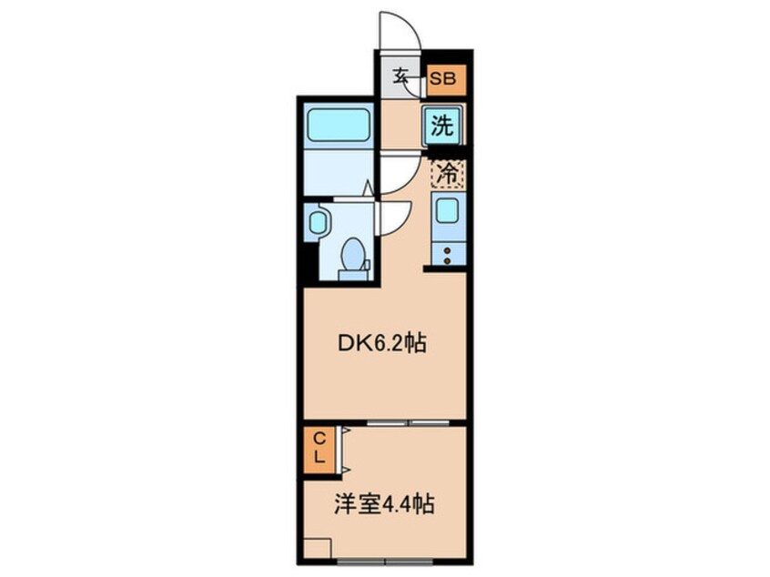 間取図 コンポジット千駄木ヒルトップ