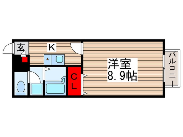 間取り図 アムール　ｅｓｔ　ｖｅｒｔ