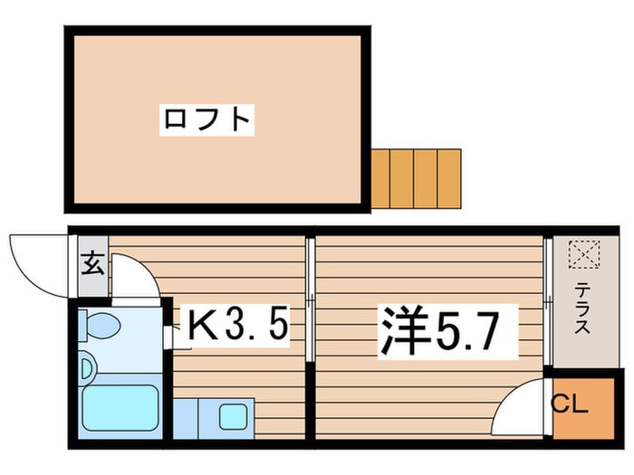 間取り図 セドルハイムモリカワ Ｂ棟