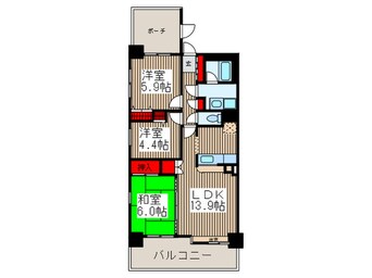間取図 シュティ－レ　マツバラ