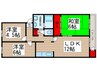 サポ－レ取手 3LDKの間取り