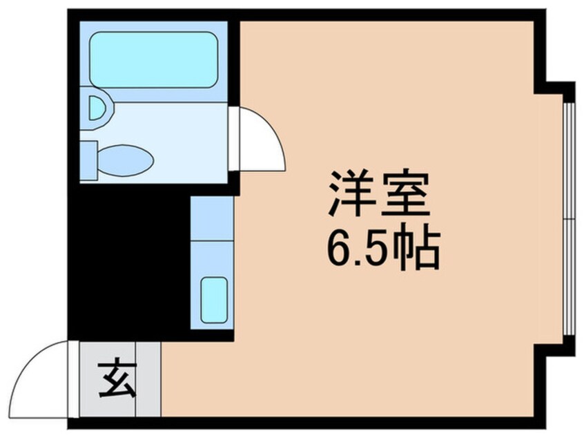 間取図 鶴田第一ビル