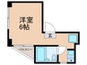 ペガサス東新町 1Rの間取り