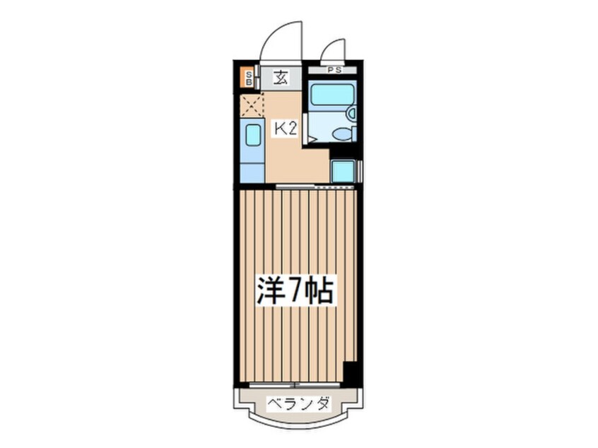 間取図 ファーストハイツ横浜