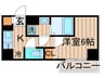 GRANPASEO金町 1Kの間取り