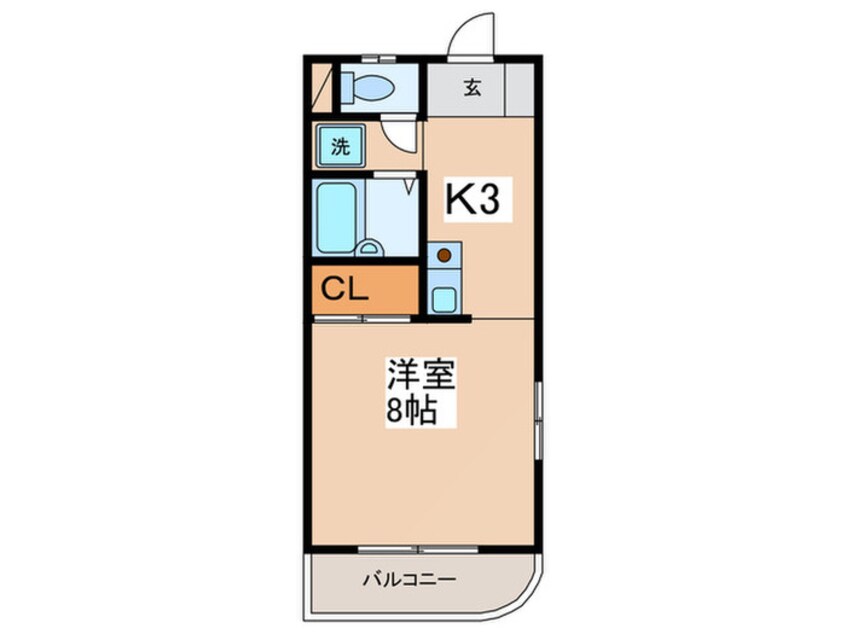 間取図 ラブリスヒルズ