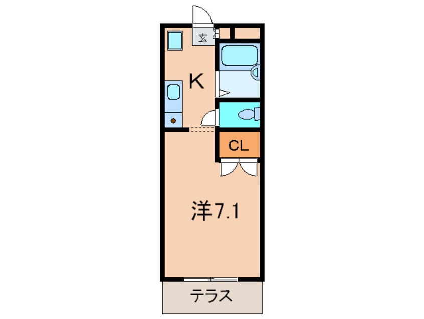 間取図 ガ－デンコ－ト仲宿Ⅱ