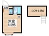 ＦＬＡＴ-Ｒ 1Rの間取り