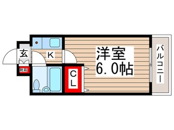 間取図 カスタリア船橋